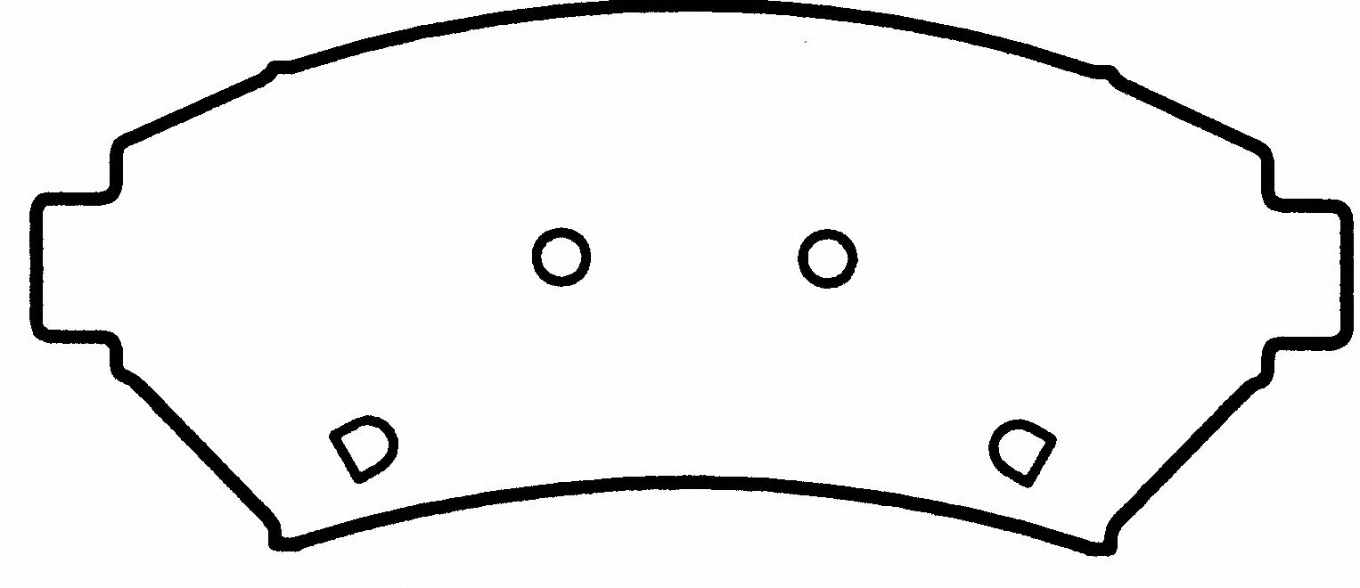 Disc Brake Pad Set Wagner Brake SX818