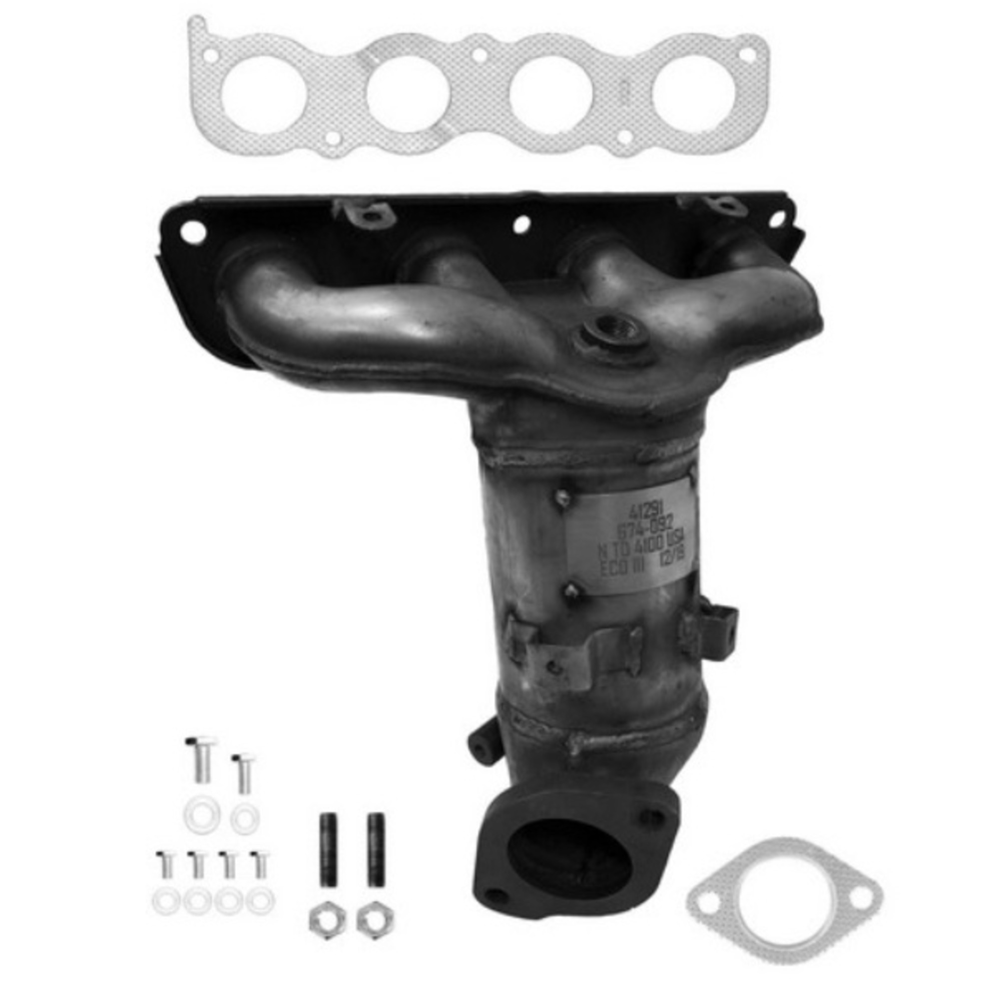 Catalytic Converter with Integrated Exhaust Manifold Walker Exhaust 14740