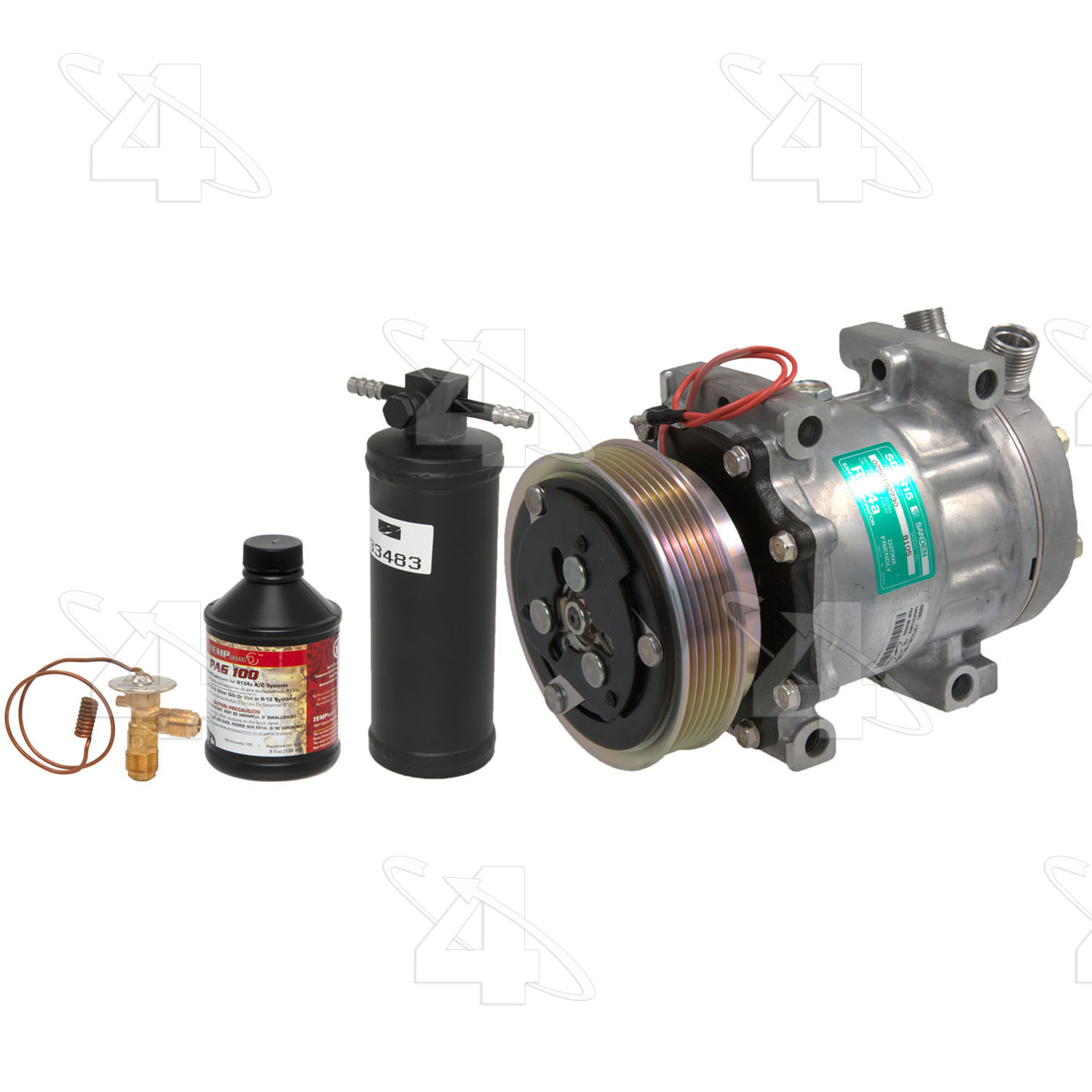 A/C Compressor Kit Four Seasons 6112NK