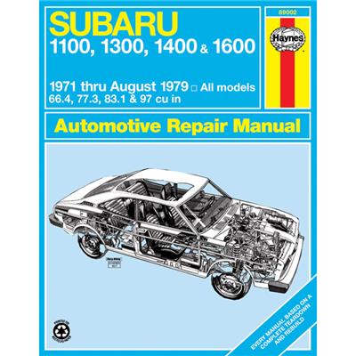Technical Specification Book Haynes 89002