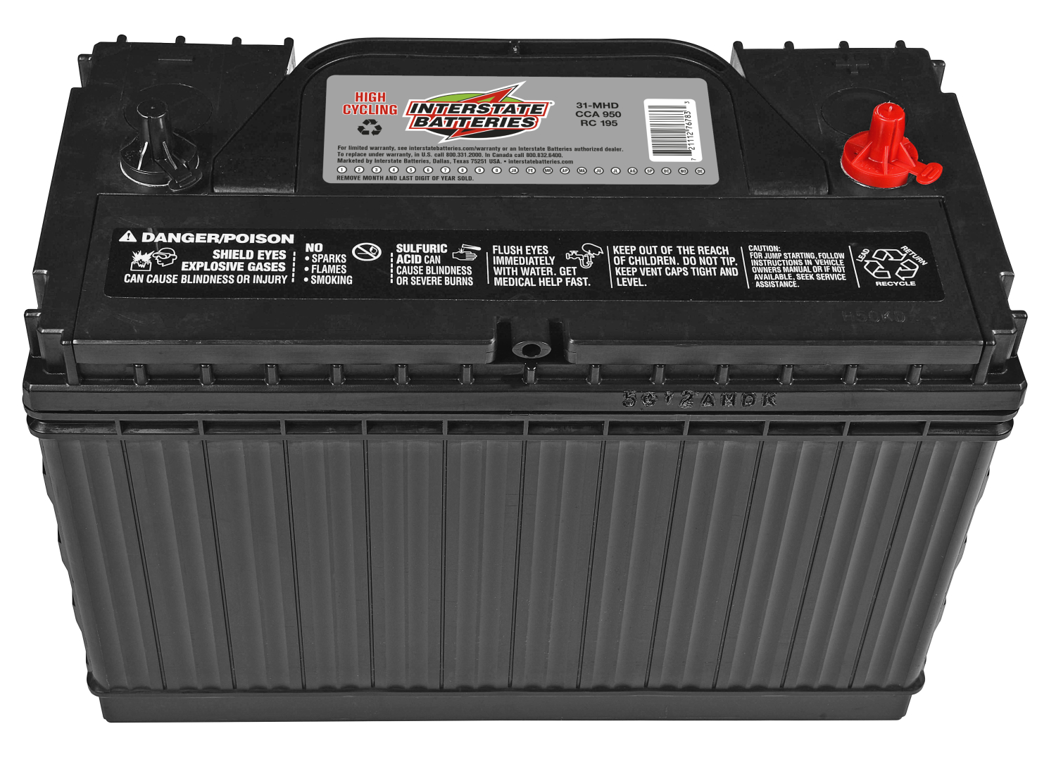 Vehicle Battery Interstate Commercial 31-MHD