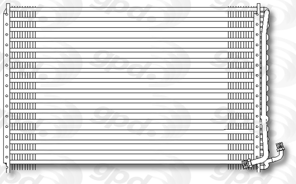 Global Parts Distributors LLC | A/C Condenser 3251 | Auto Value
