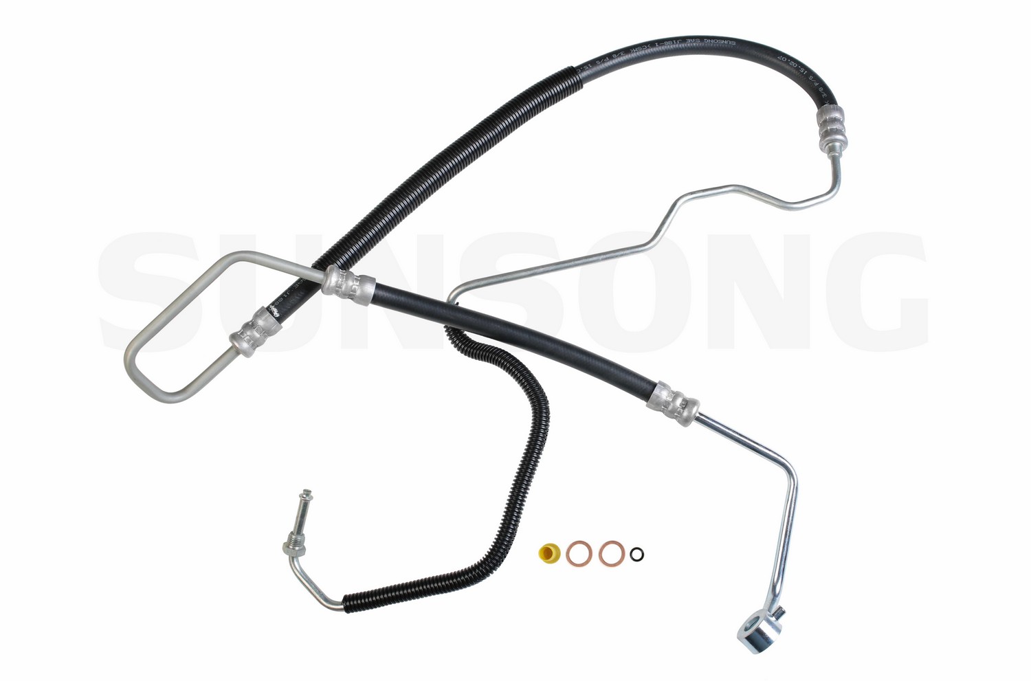 Power Steering Pressure Line Hose Assembly Sunsong 3402367