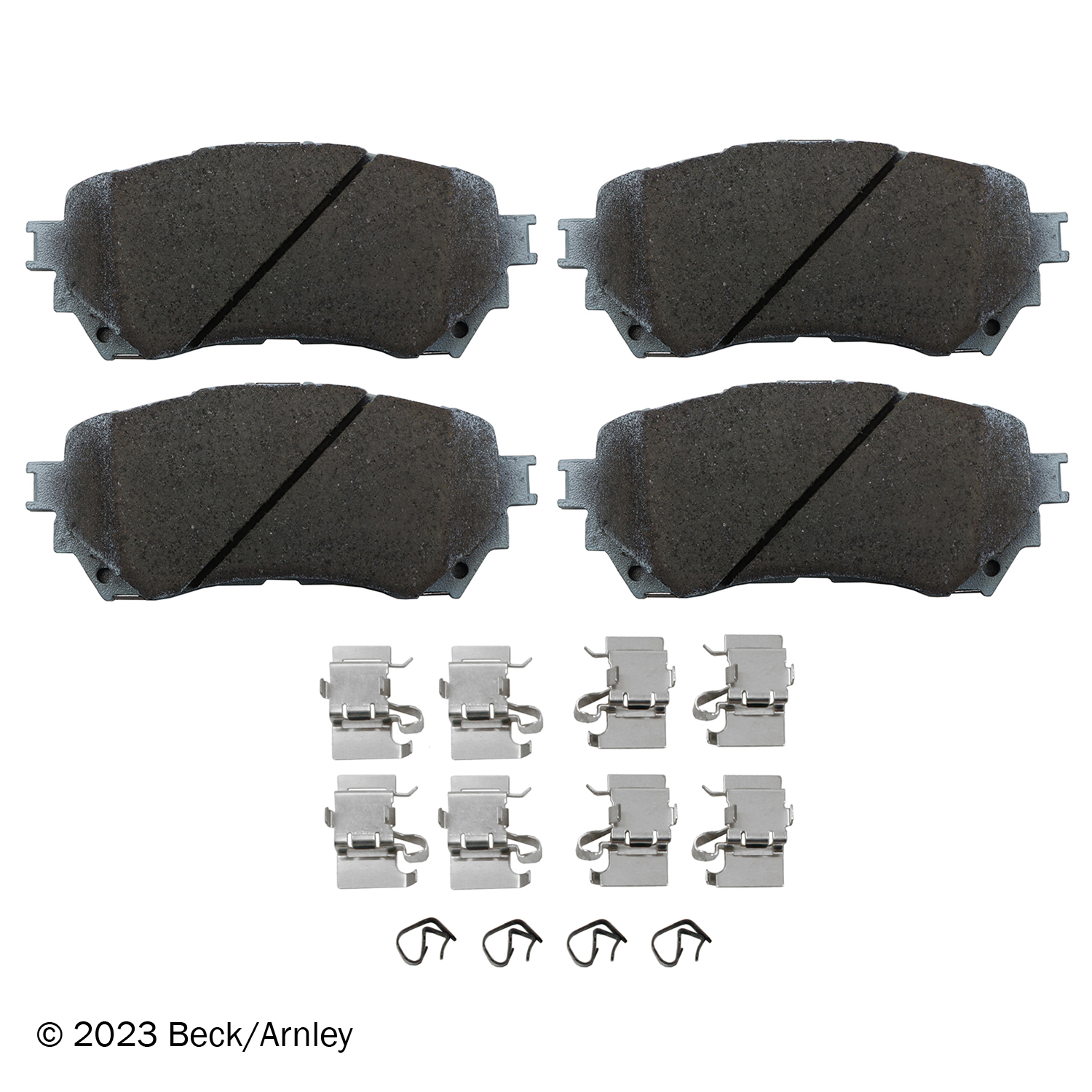 Disc Brake Pad Set Beck/Arnley 085-6991