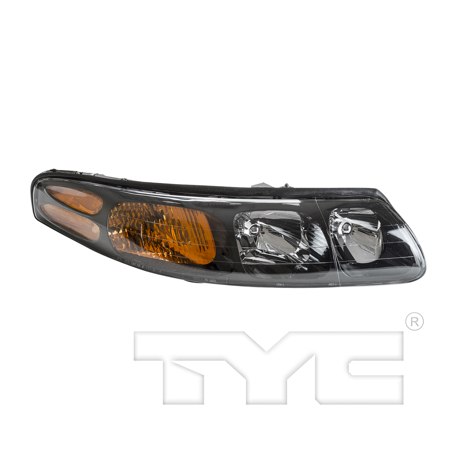 Headlight Assembly TYC 20-5875-00