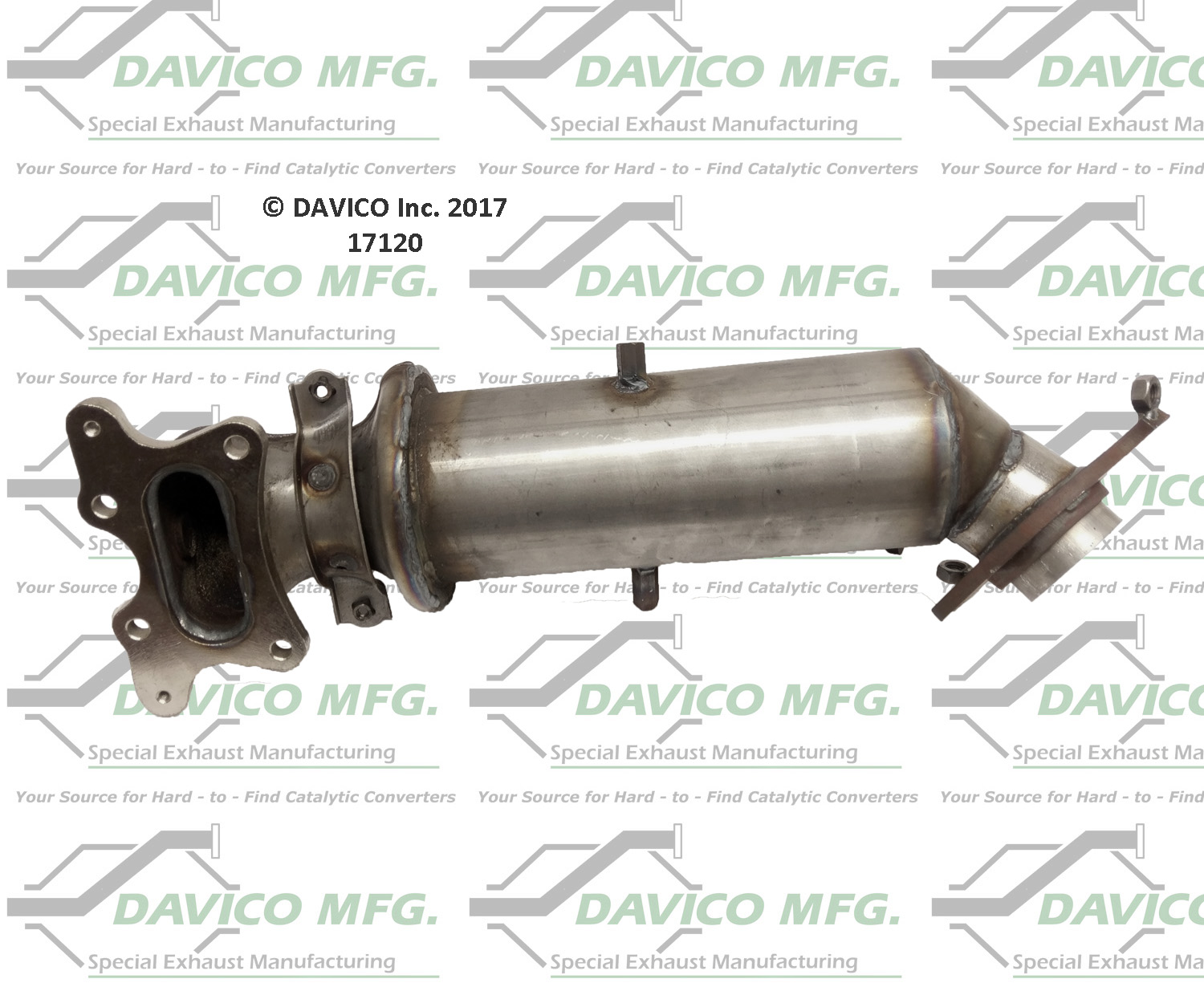 Catalytic Converter Davico Mfg 17120