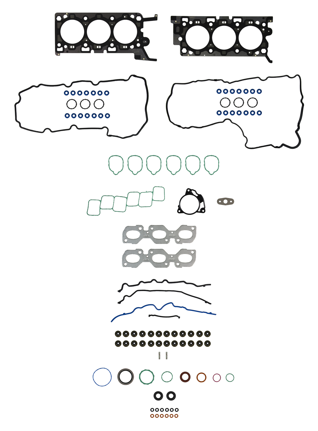 Engine Cylinder Head Gasket Set FEL-PRO HS 26545 PT