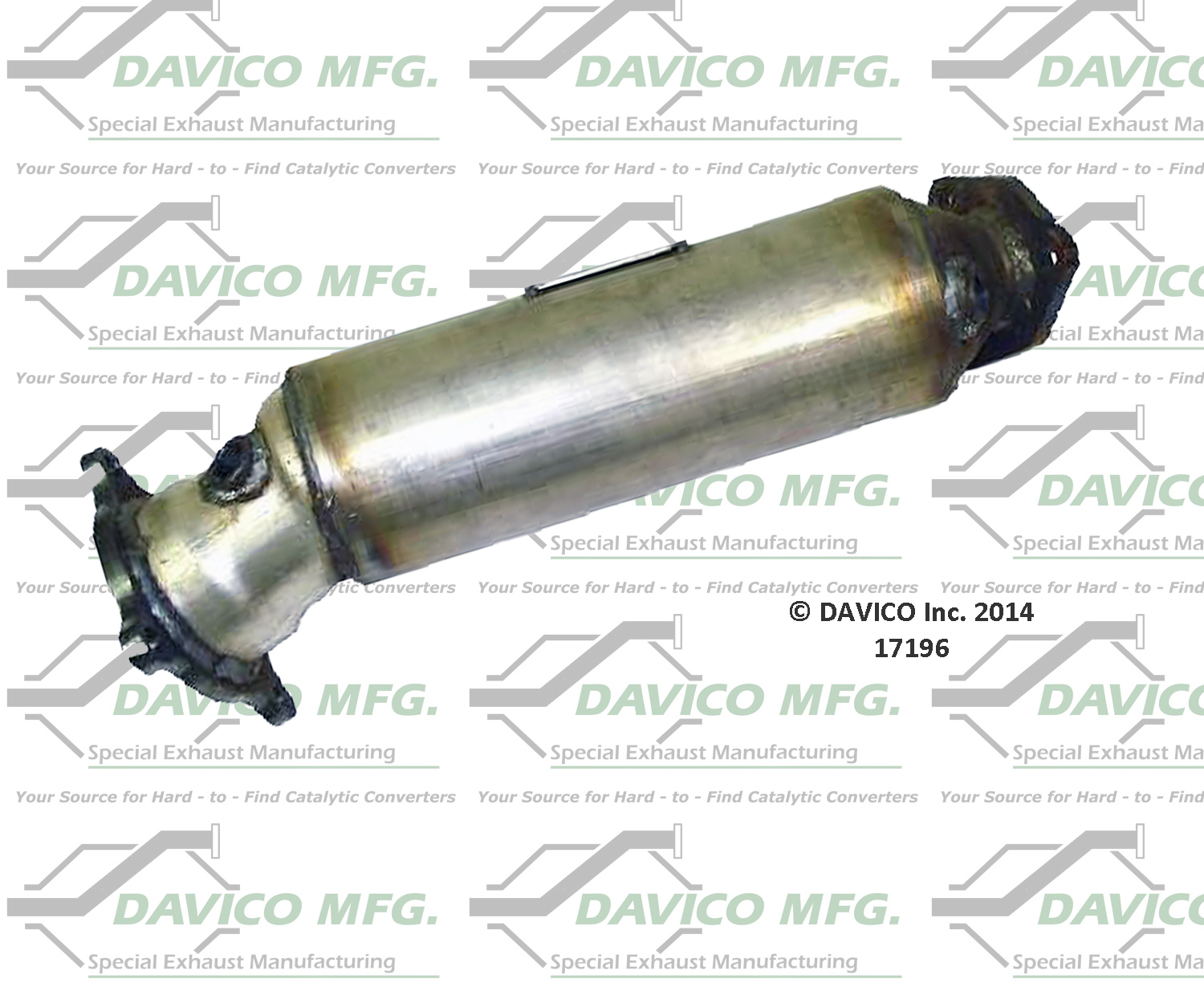 Catalytic Converter Davico Mfg 17196