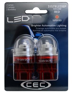 Multi-Purpose Light Bulb CEC Industries 3157RLEDBP