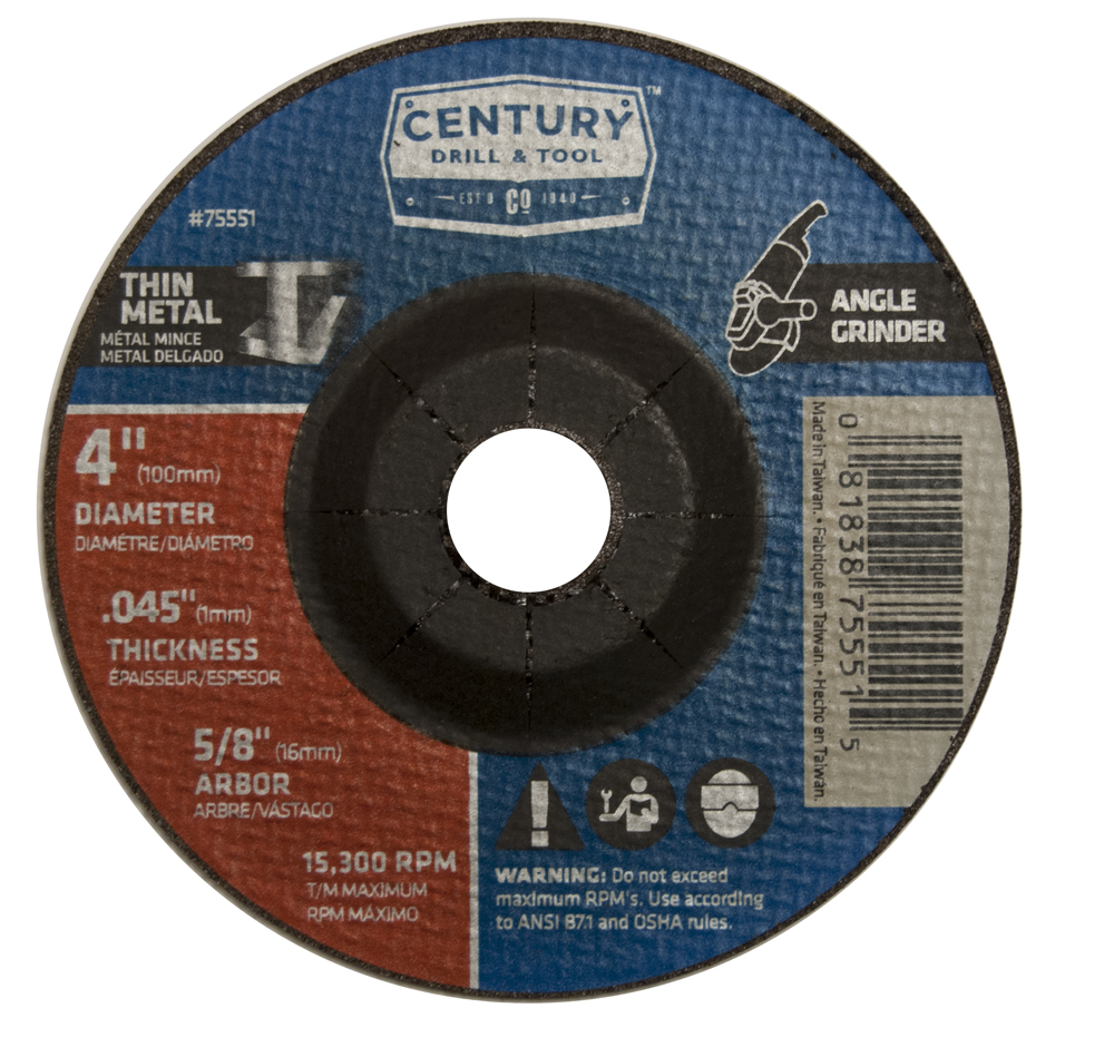 Grinding Wheel Century Drill & Tool 75551