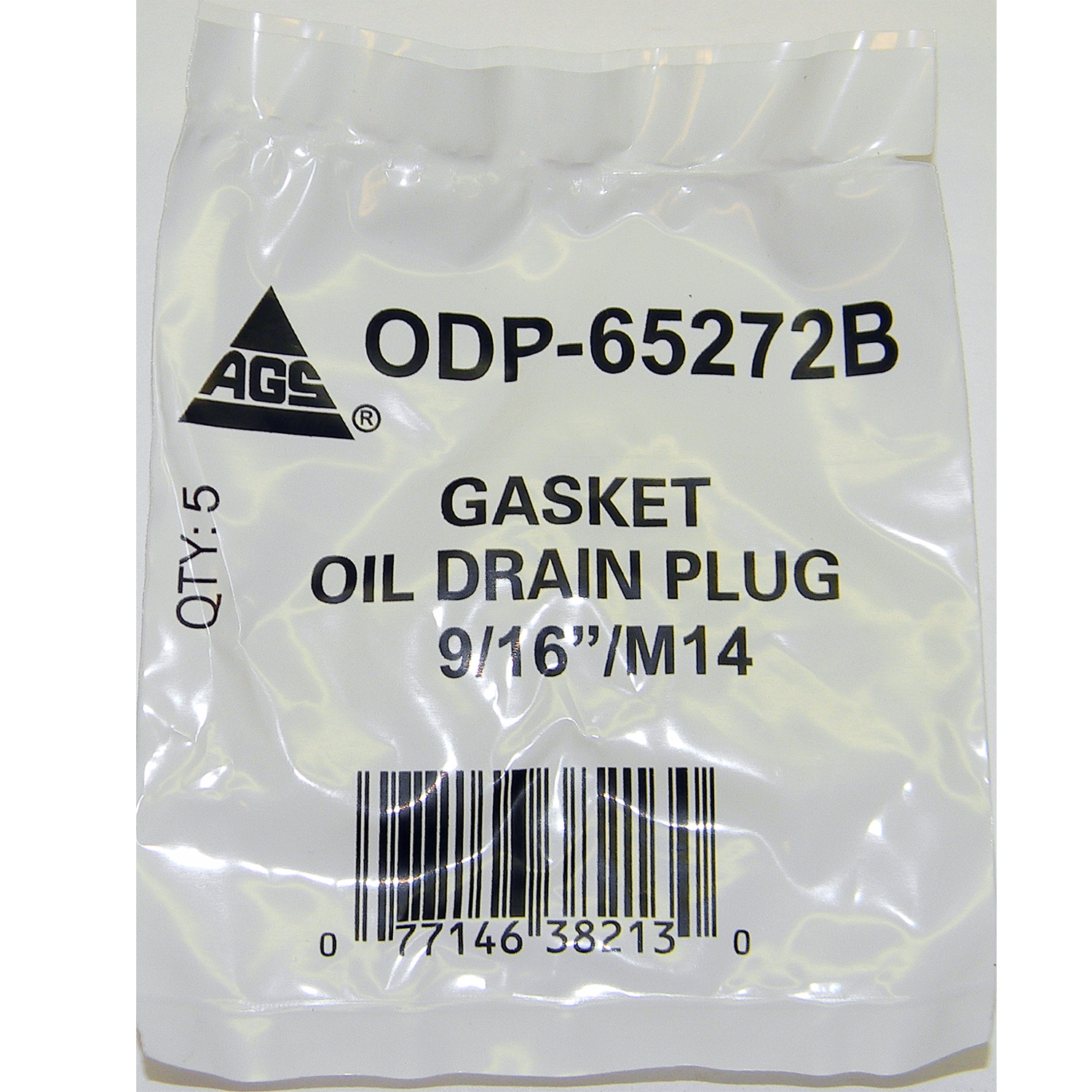 Engine Oil Drain Plug Gasket AGS ODP-65272B