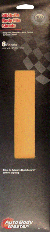 Sandpaper Autobody Master 17180