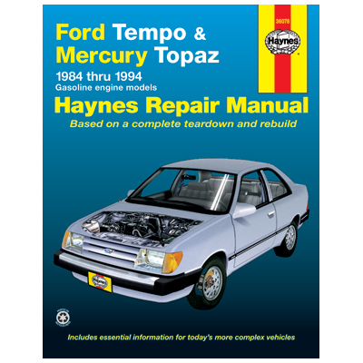 Technical Specification Book Haynes 36078
