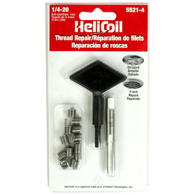 Spark Plug Thread Repair Kit Helicoil 5521-4