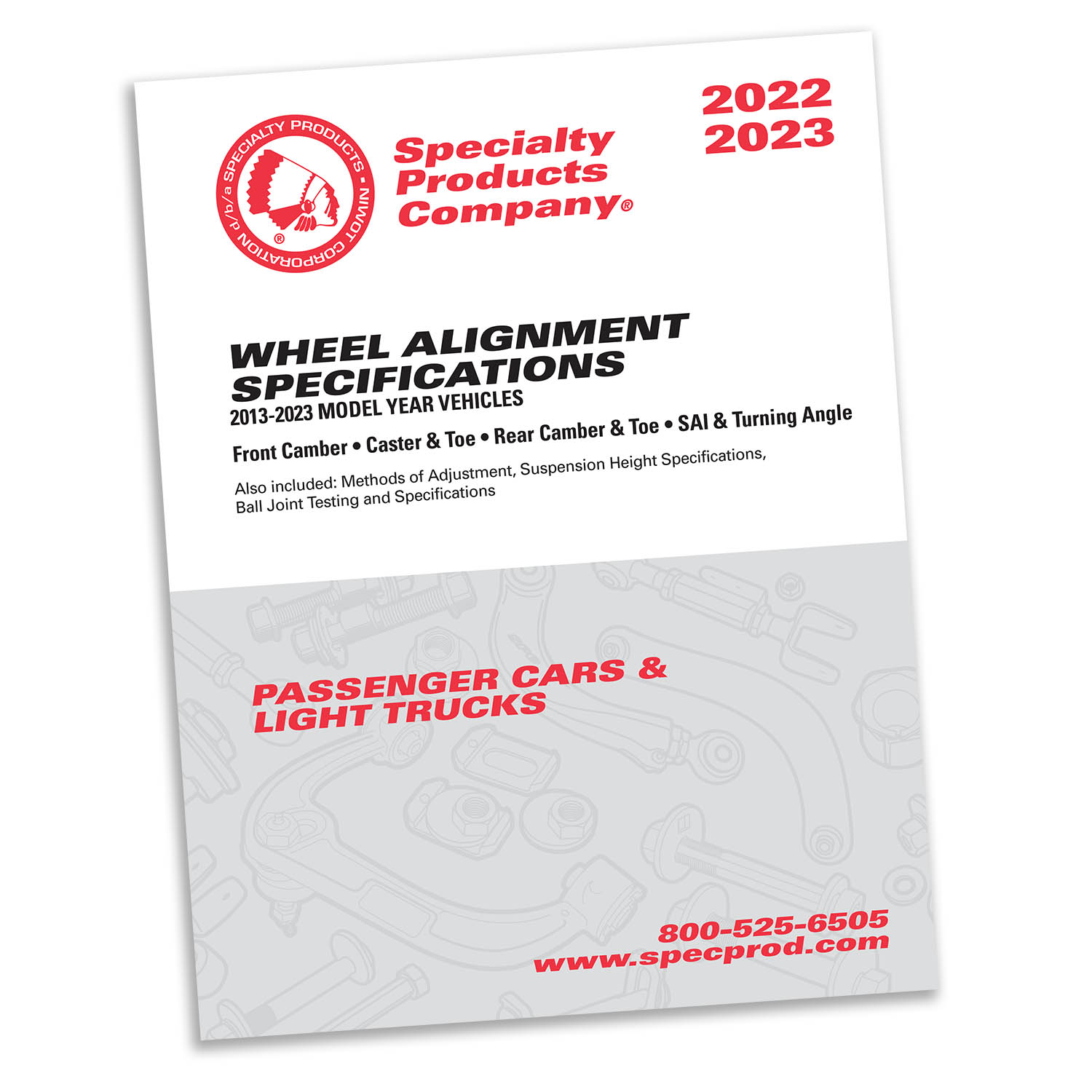 Technical Specification Book Specialty Products Company / SPC Performance 82022