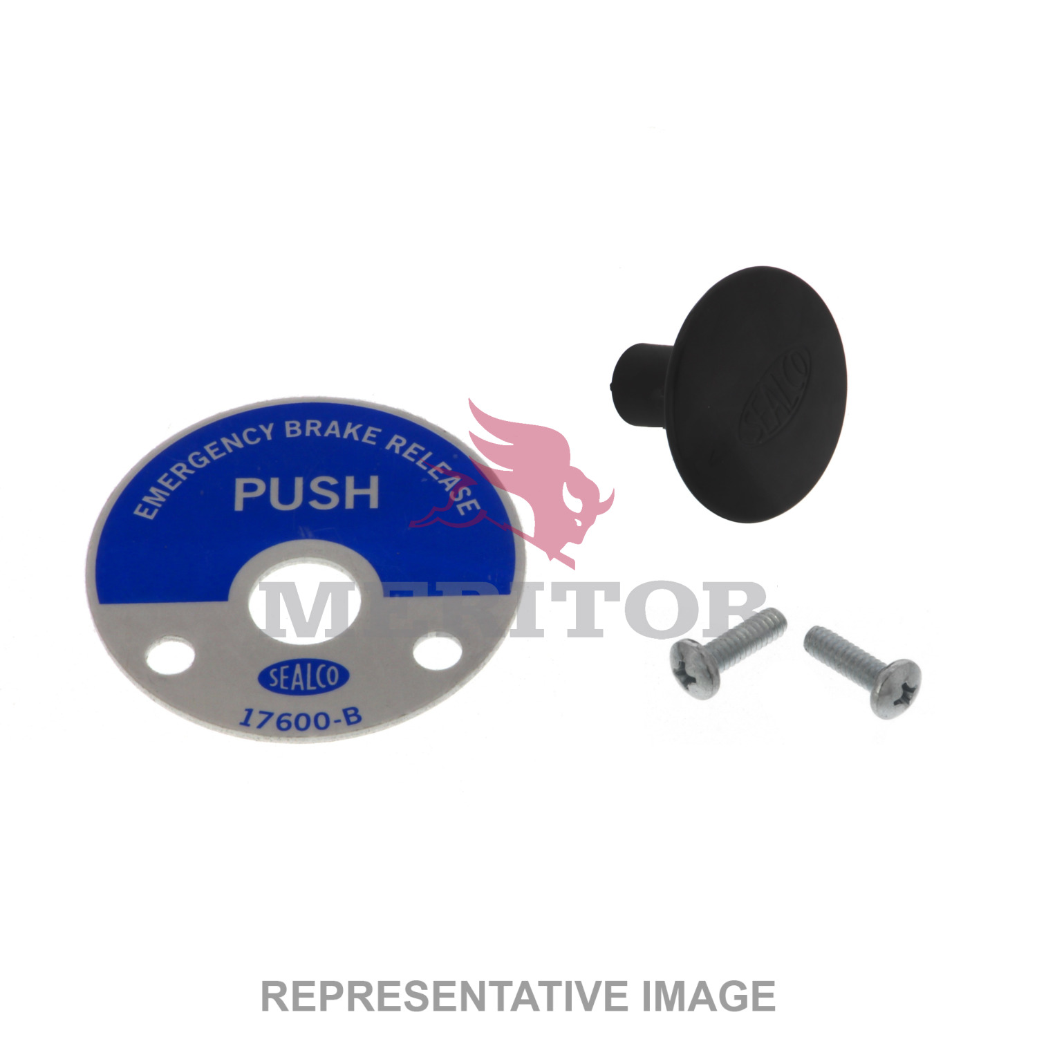 Air Brake Valve Control Knob Meritor RSL17600B1