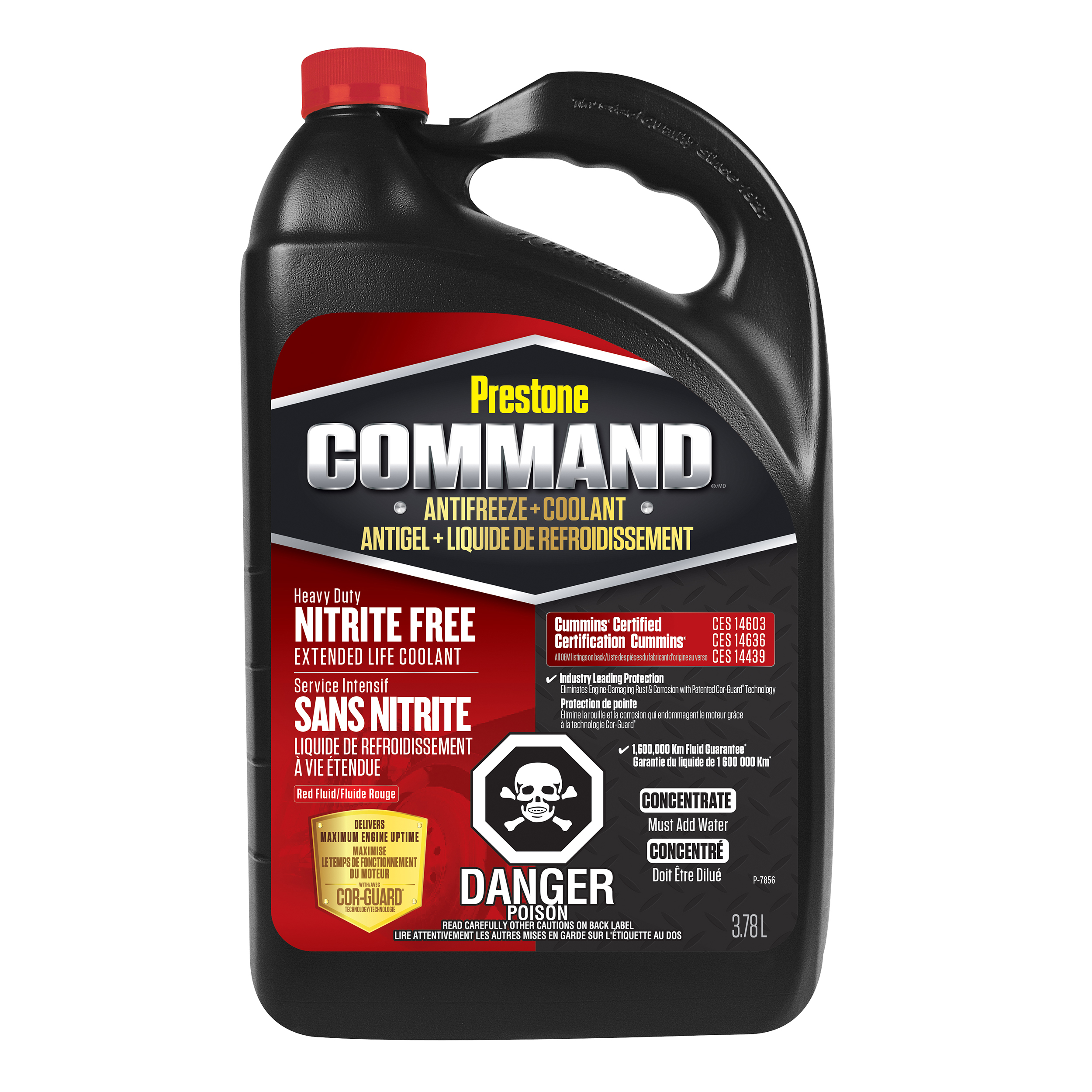 Prestone | Corguard command hd nitrite free oat extended life red