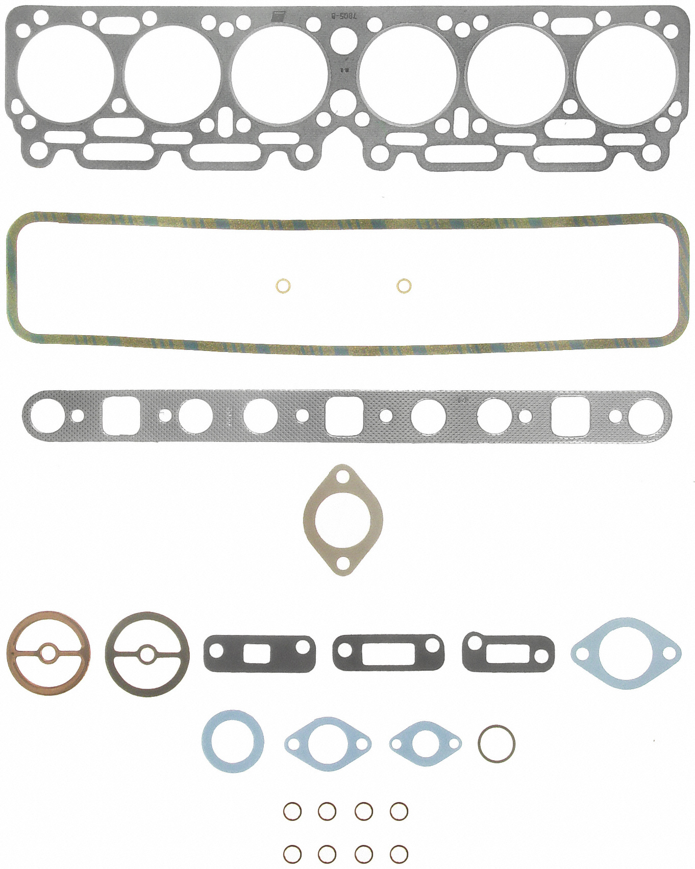 Engine Cylinder Head Gasket Set FEL-PRO HS 7805 B-2