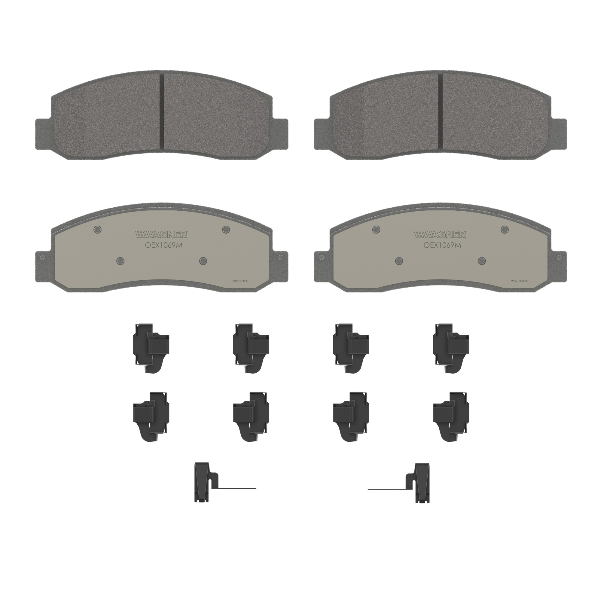Disc Brake Pad Set Wagner Brake OEX1069M