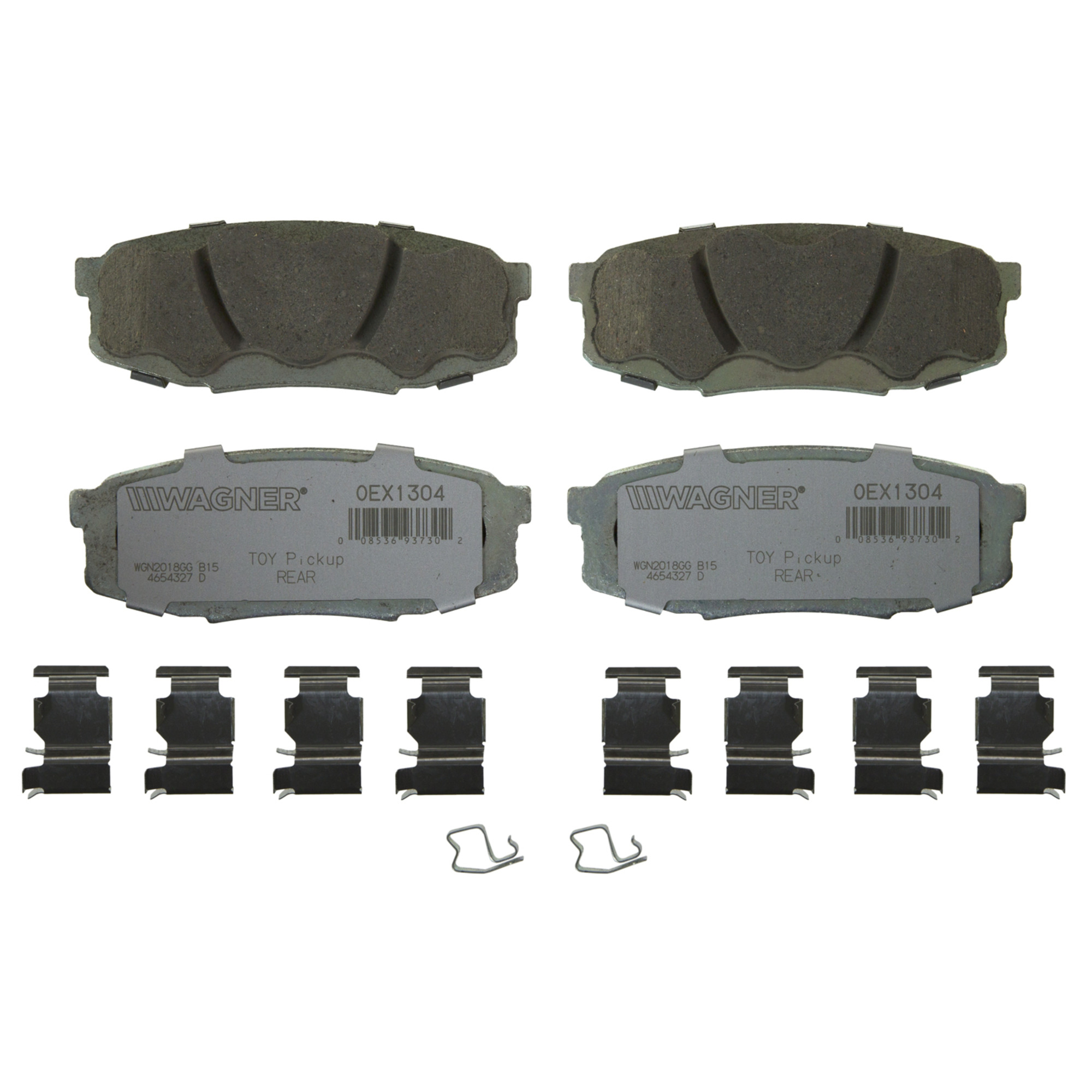 Disc Brake Pad Set Wagner Brake OEX1304