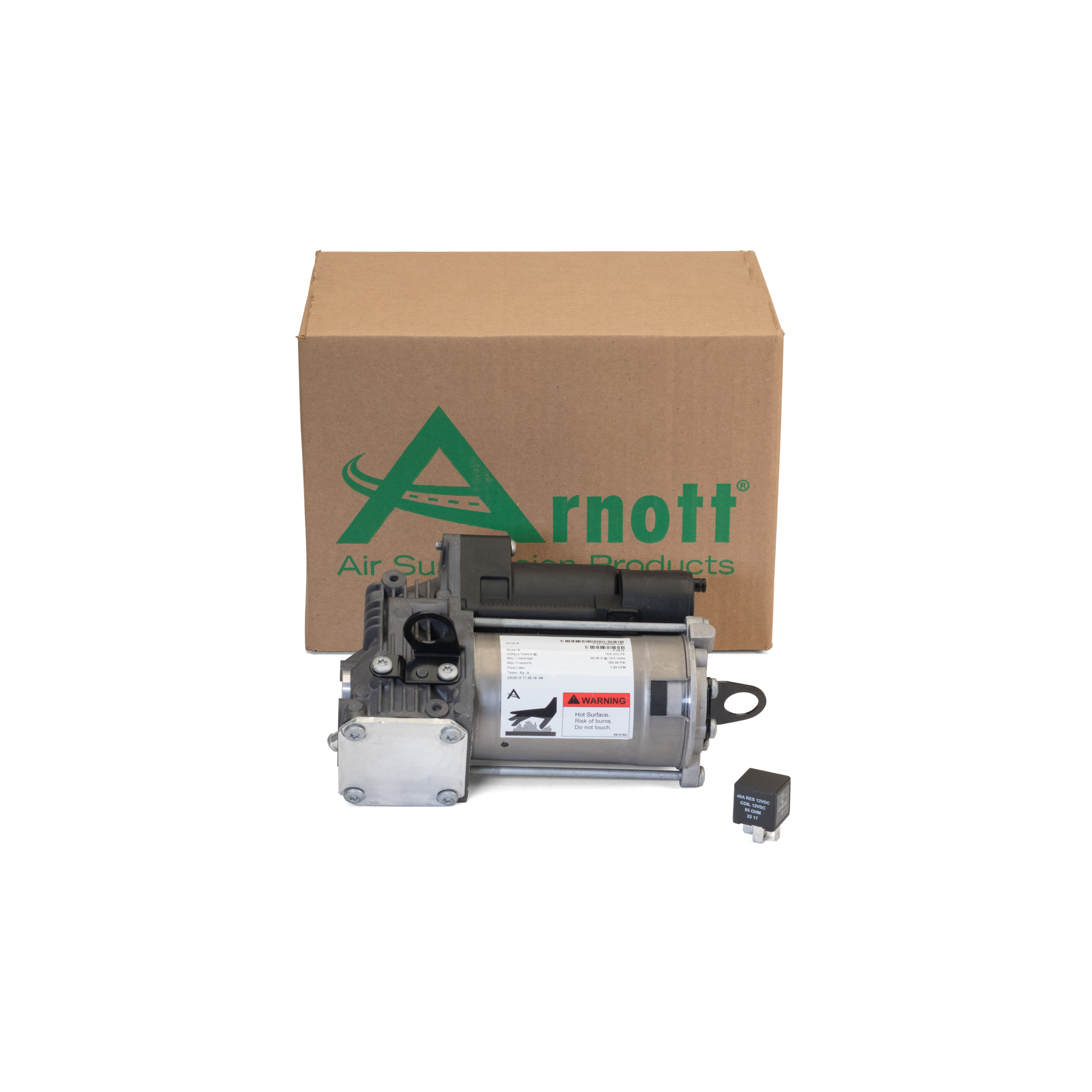 Air Suspension Compressor Arnott Industries P3214