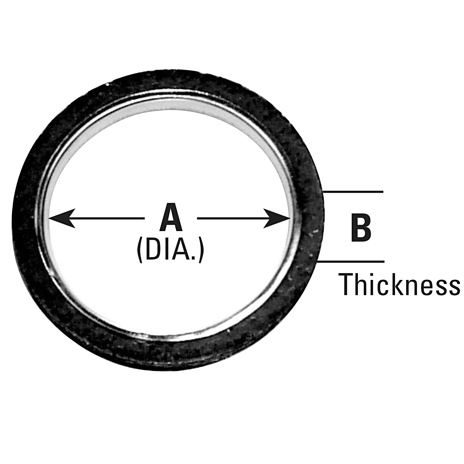 Exhaust Pipe Flange Gasket AP Exhaust 9100