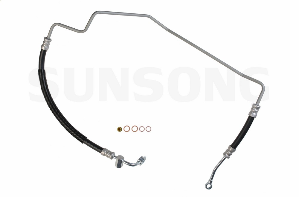 Power Steering Pressure Line Hose Assembly Sunsong 3402396