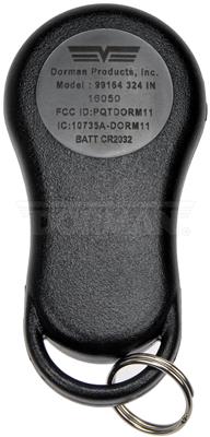 Keyless Entry Transmitter Dorman - HELP 99164