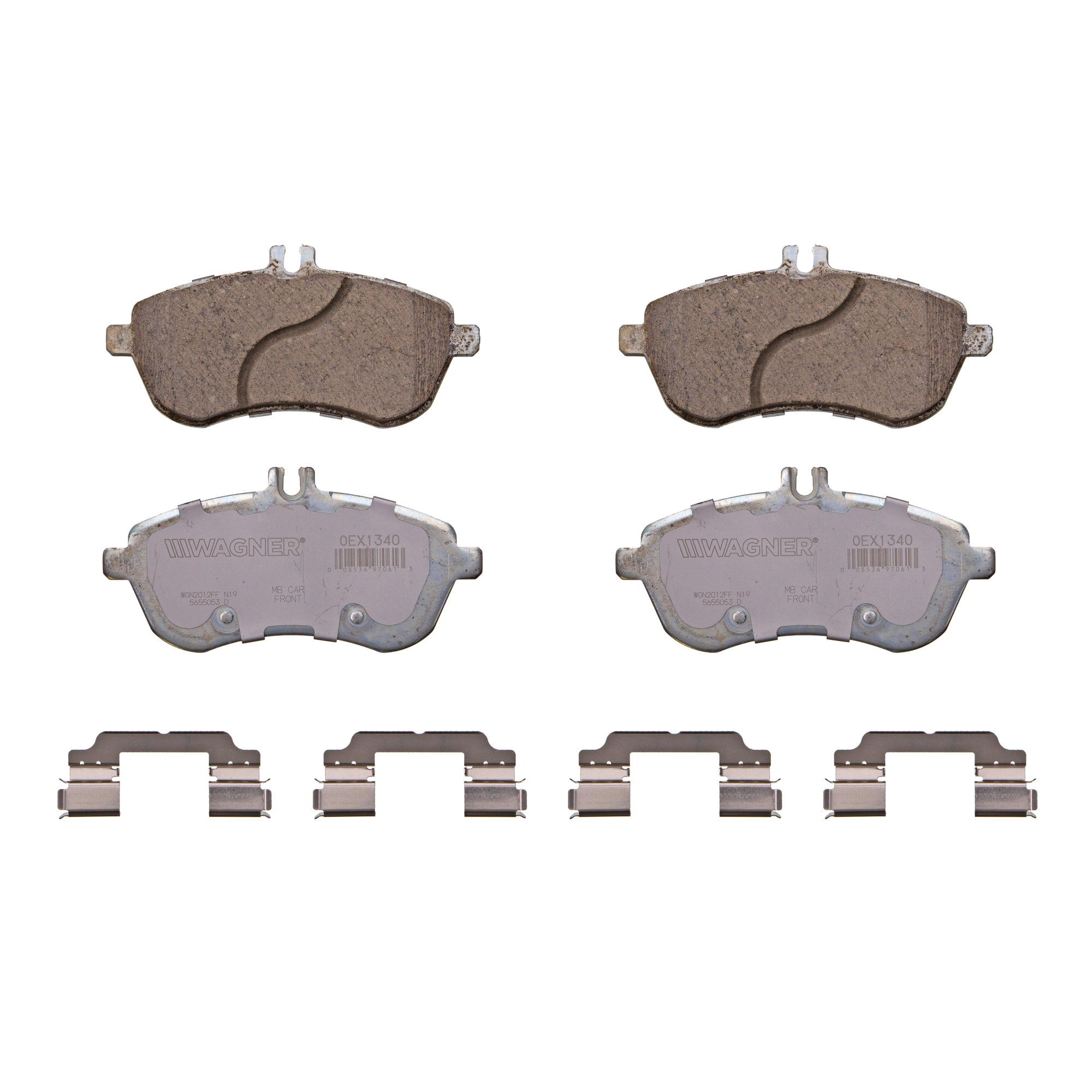 Disc Brake Pad Set Wagner Brake OEX1340