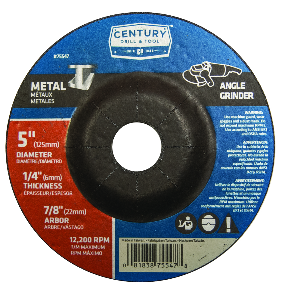 Grinding Wheel Century Drill & Tool 75547