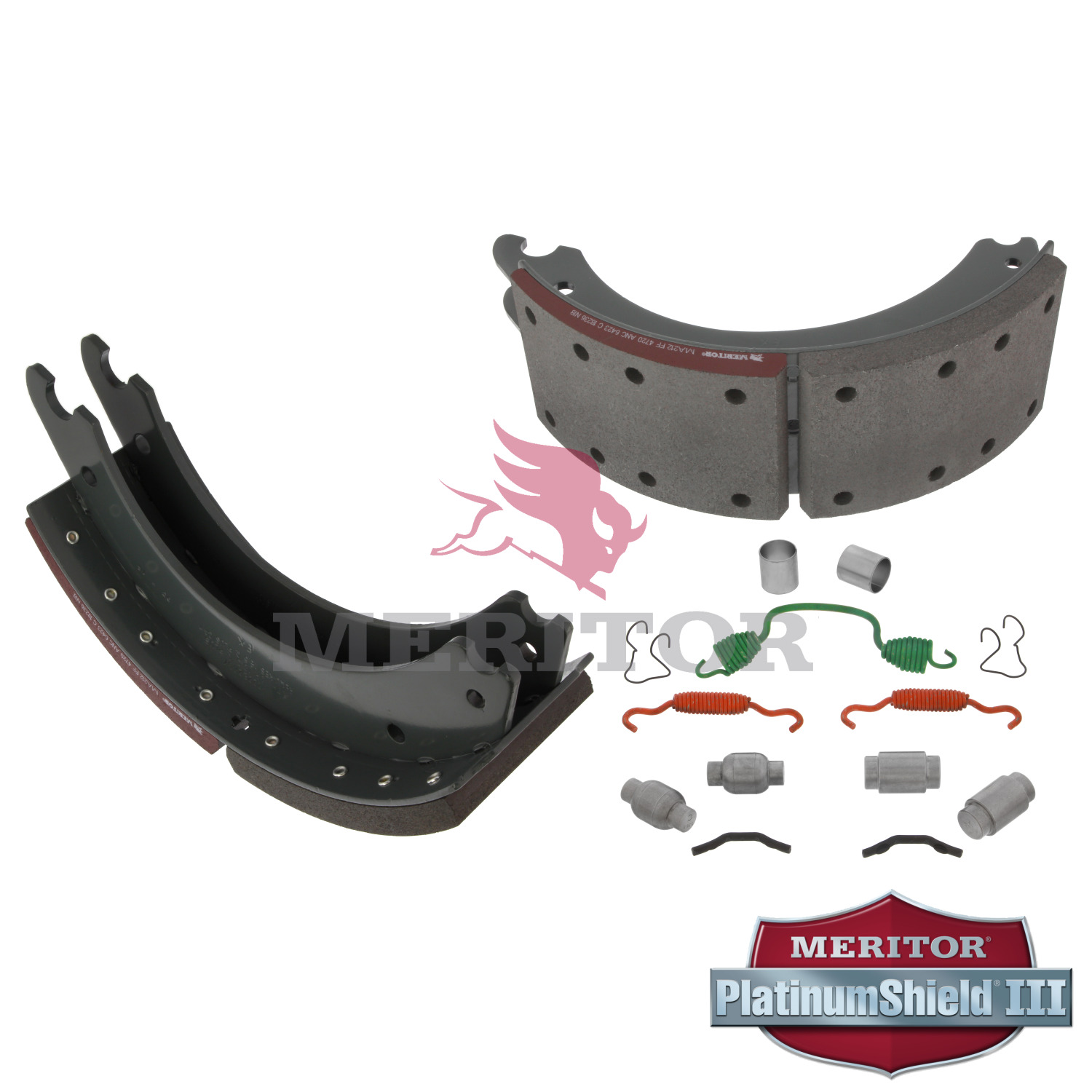 Drum Brake Shoe Kit Meritor XK2124720QP