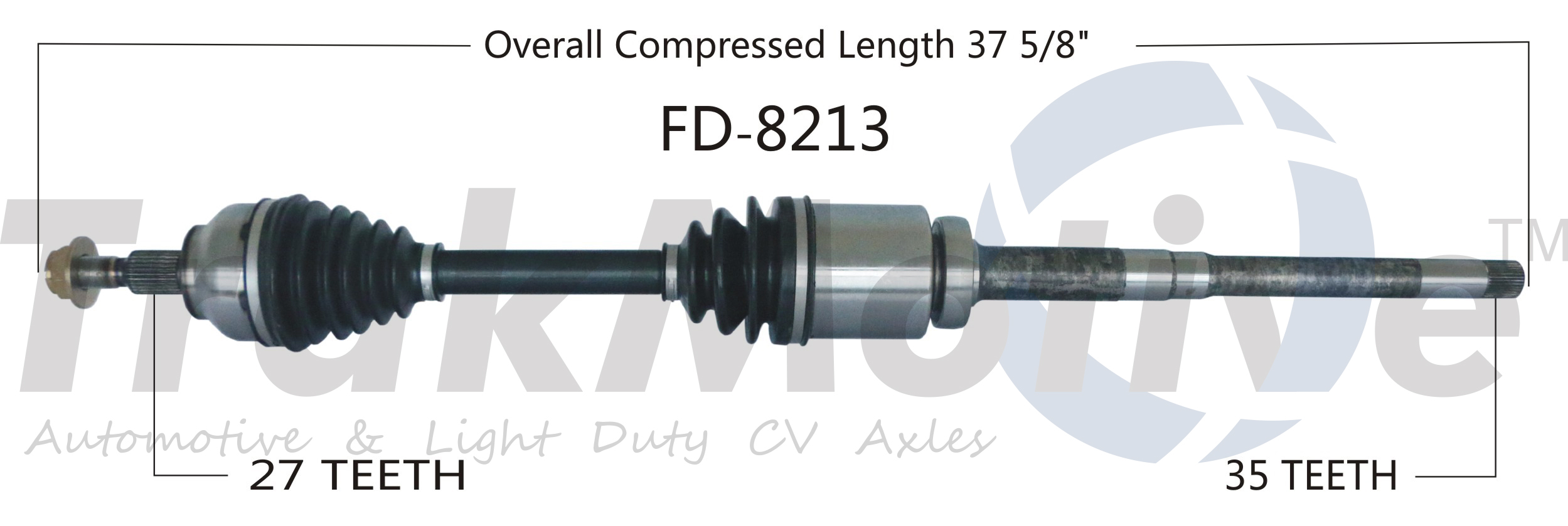 CV Axle Shaft TrakMotive FD-8213