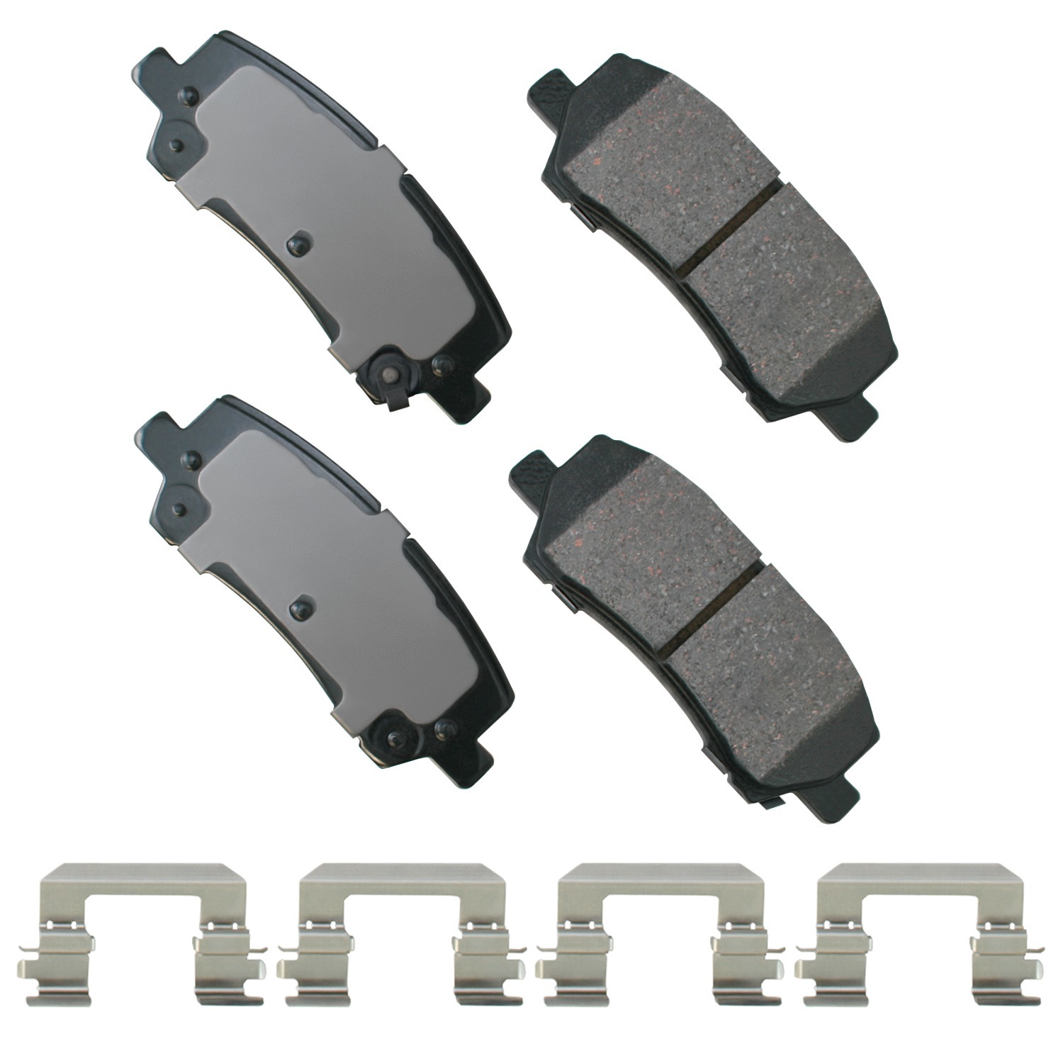 Disc Brake Pad Set Akebono ProACT ACT1810