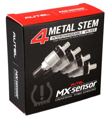 Tire Pressure Monitoring System (TPMS) Programmable Sensor Valve Kit Autel MXSENSORMVK
