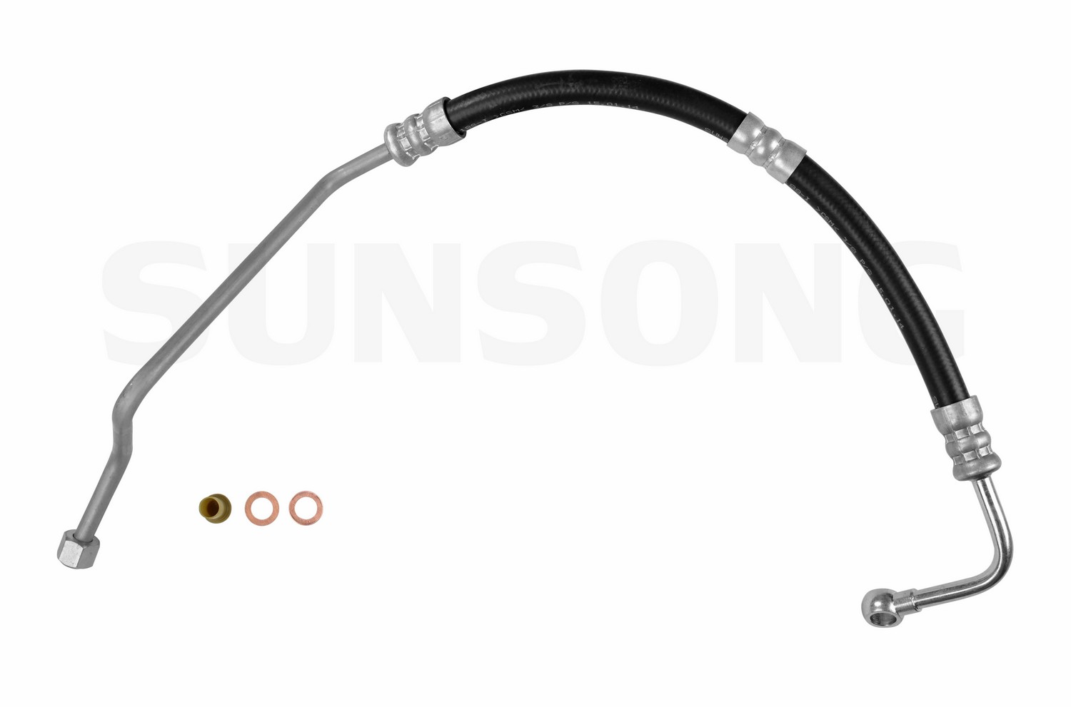 Power Steering Pressure Line Hose Assembly Sunsong 3401365