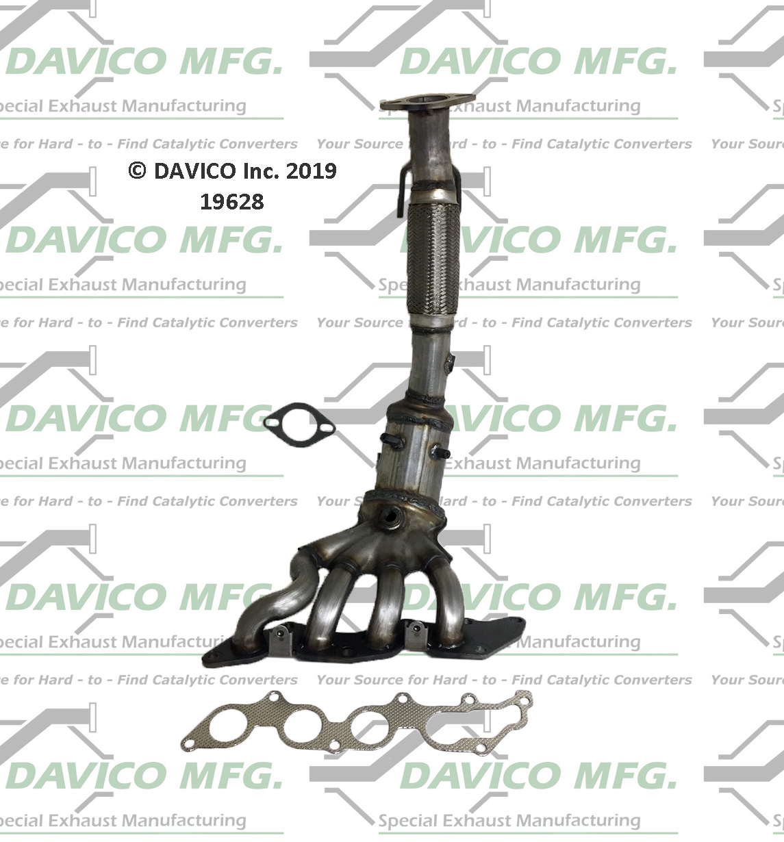 Catalytic Converter Davico Mfg 19628