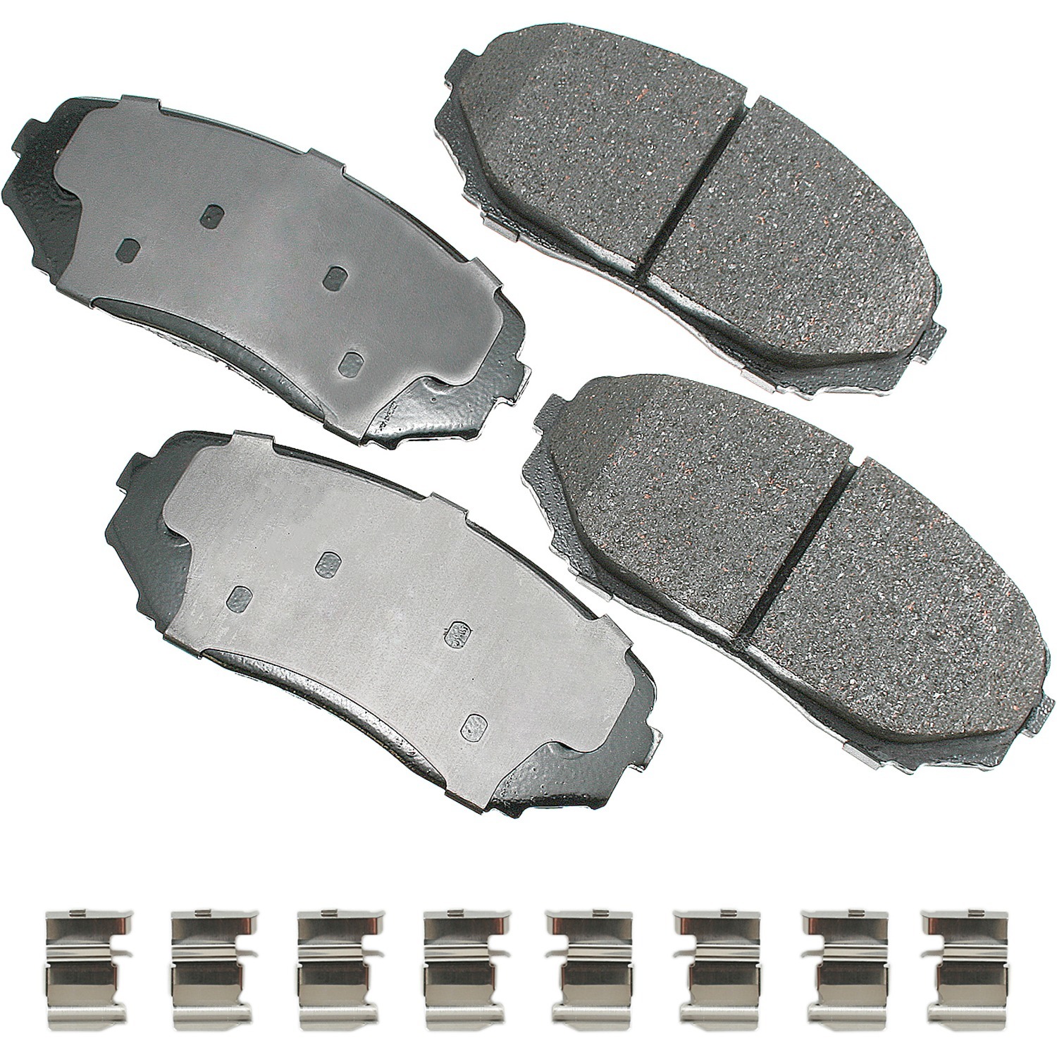 Disc Brake Pad Set Akebono ProACT ACT1258