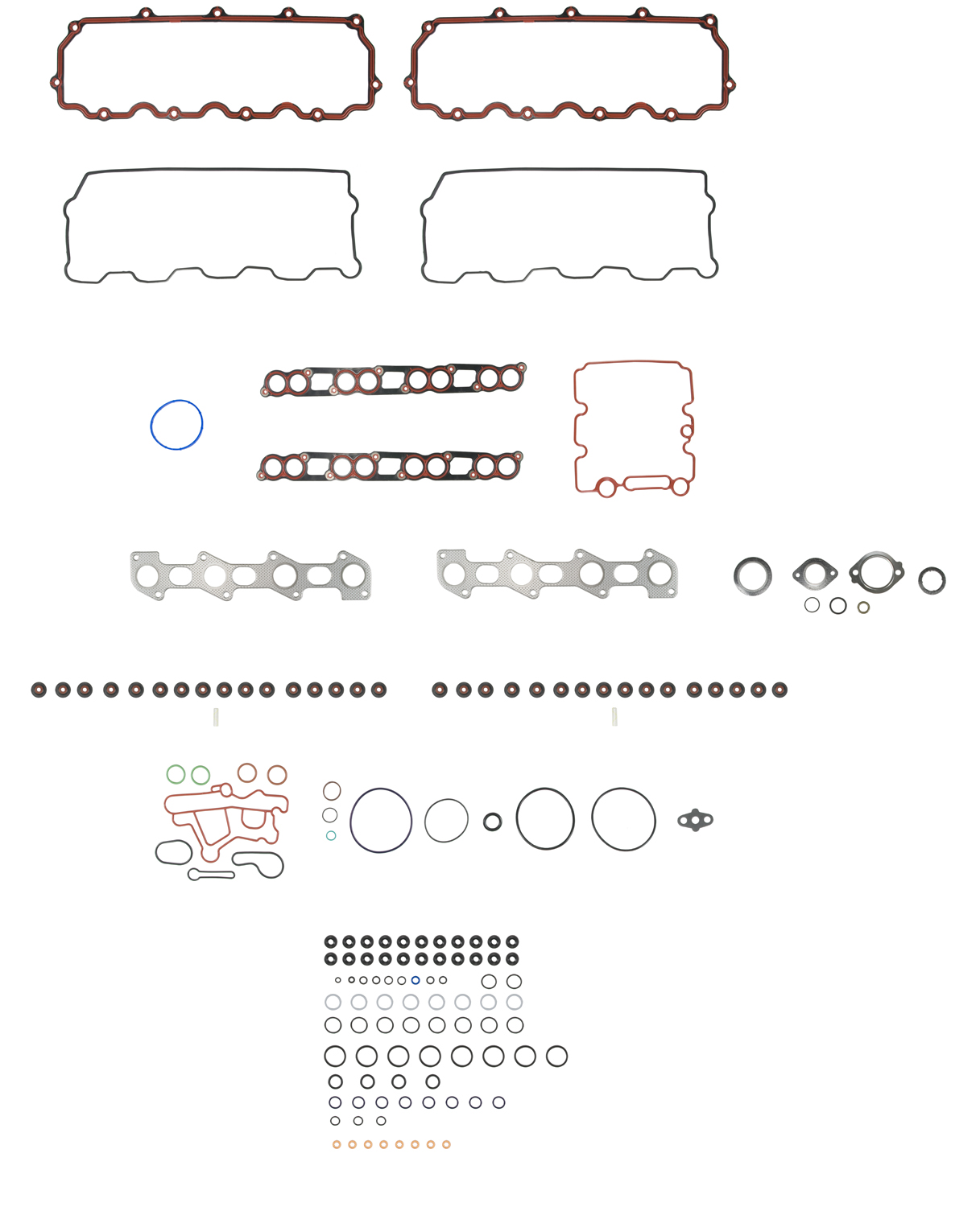 Engine Cylinder Head Gasket Set Fel-Pro HSU 26374