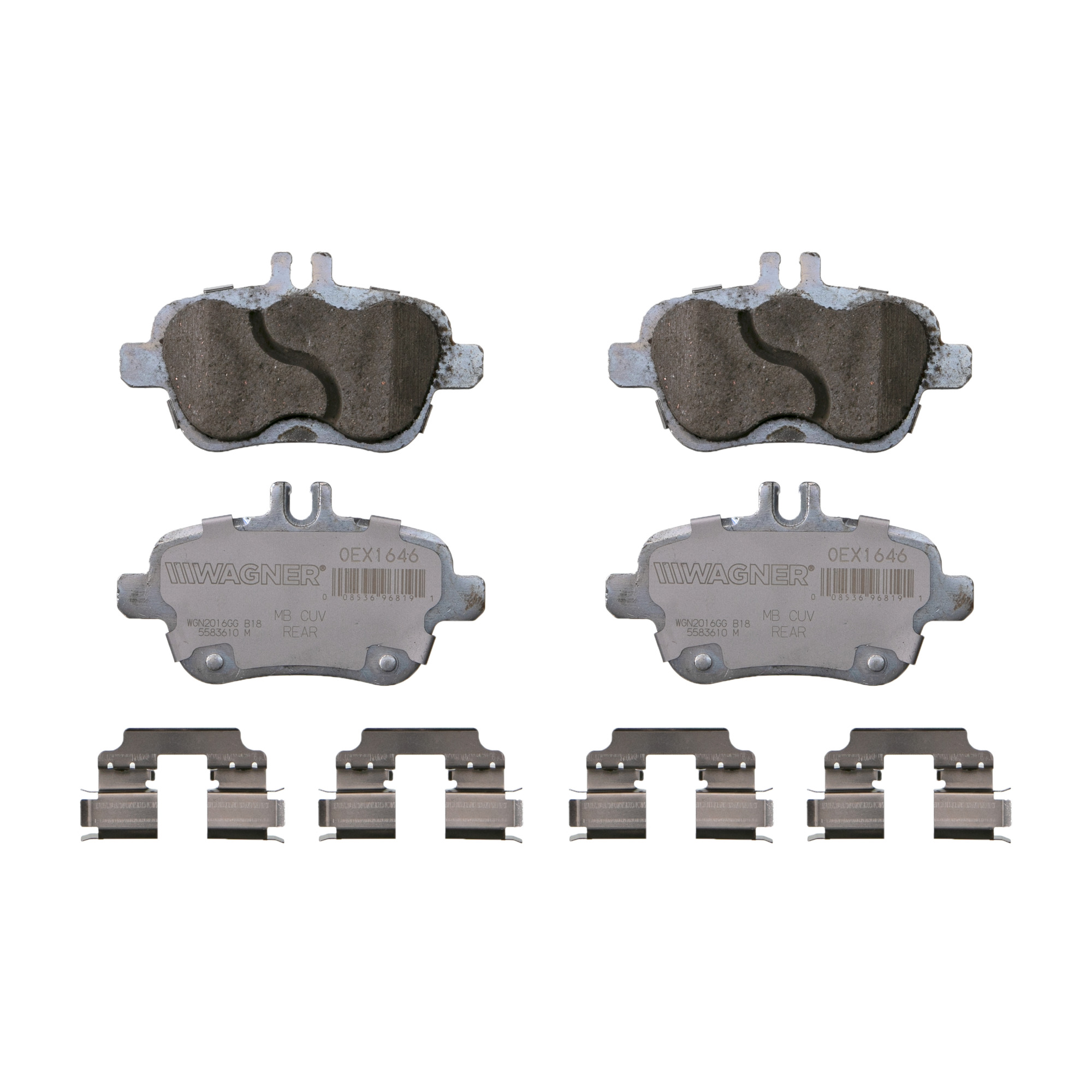 Disc Brake Pad Set Wagner Brake OEX1646