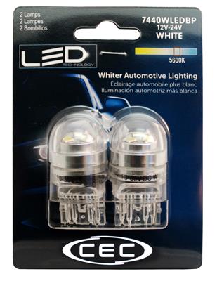 Multi-Purpose Light Bulb CEC Industries 7440WLEDBP