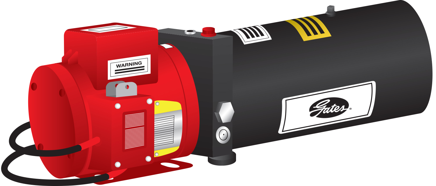 Hydraulic Hose Crimper Pump Gates 77810