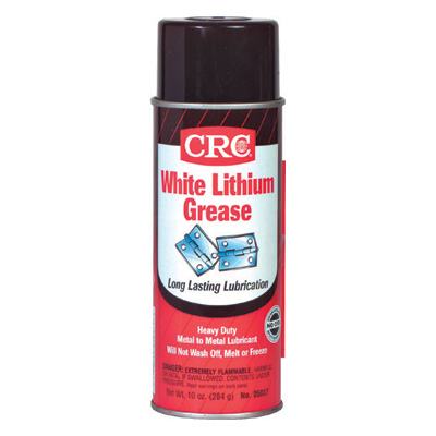 CRC White Lithium Grease, 10 Oz