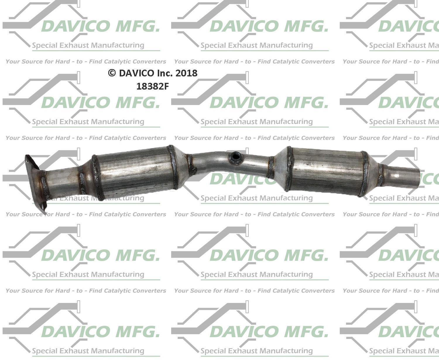 Catalytic Converter Davico Mfg 18382F
