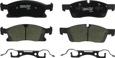 Disc Brake Pad Set Perfect Stop PC1629