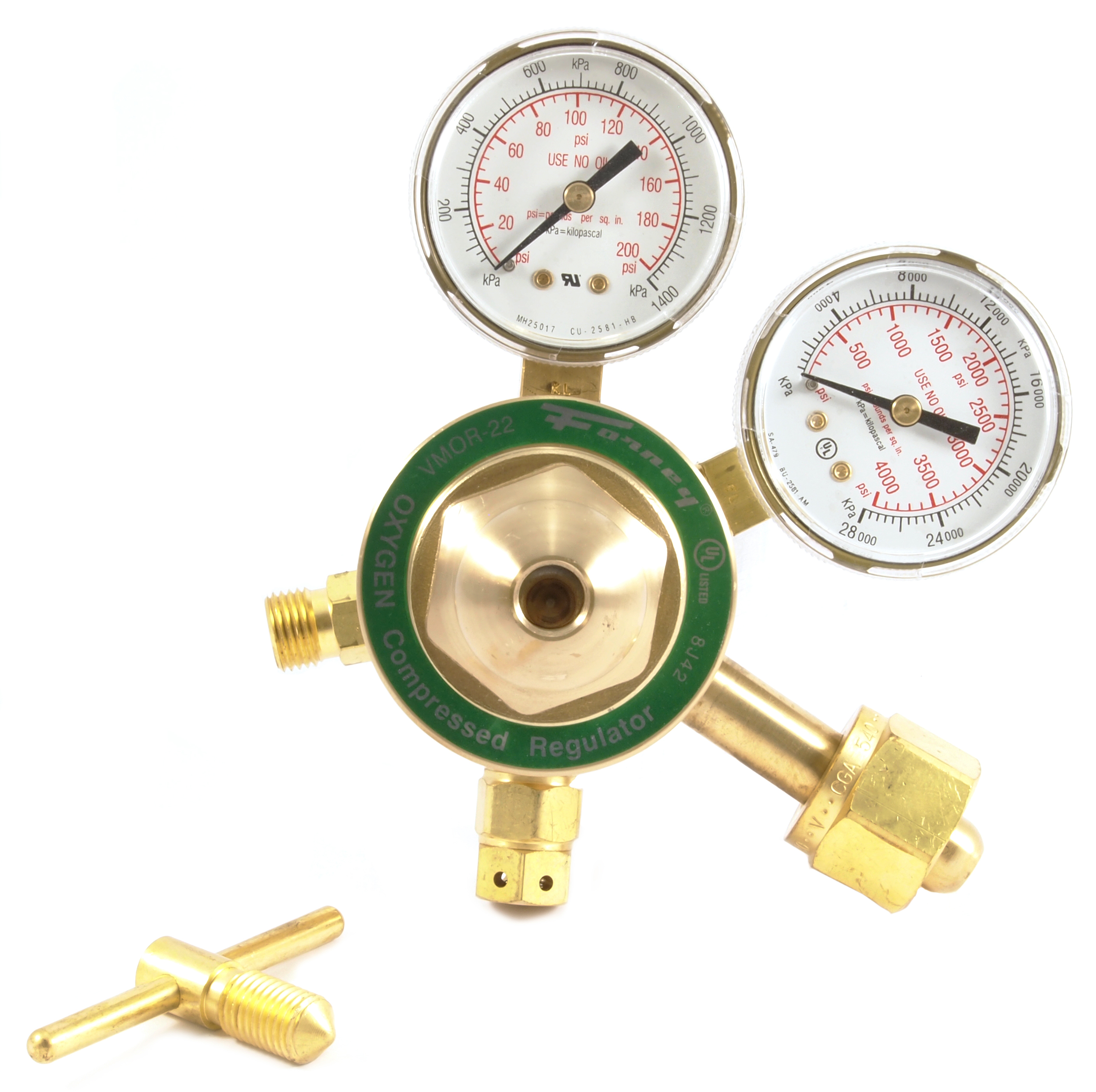 Air Pressure Gauge Forney 87090