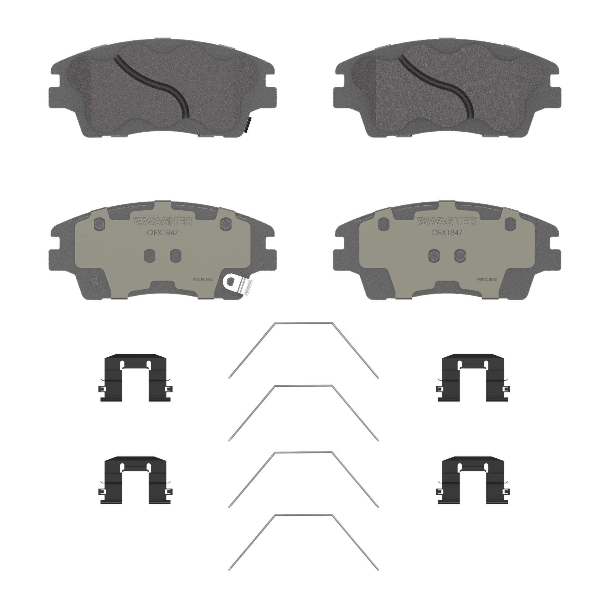 Disc Brake Pad Set Wagner Brake OEX1847