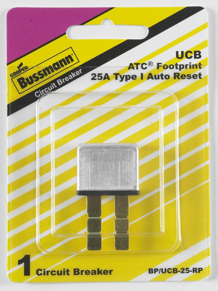 Circuit Breaker Bussmann BP-UCB-25-RP
