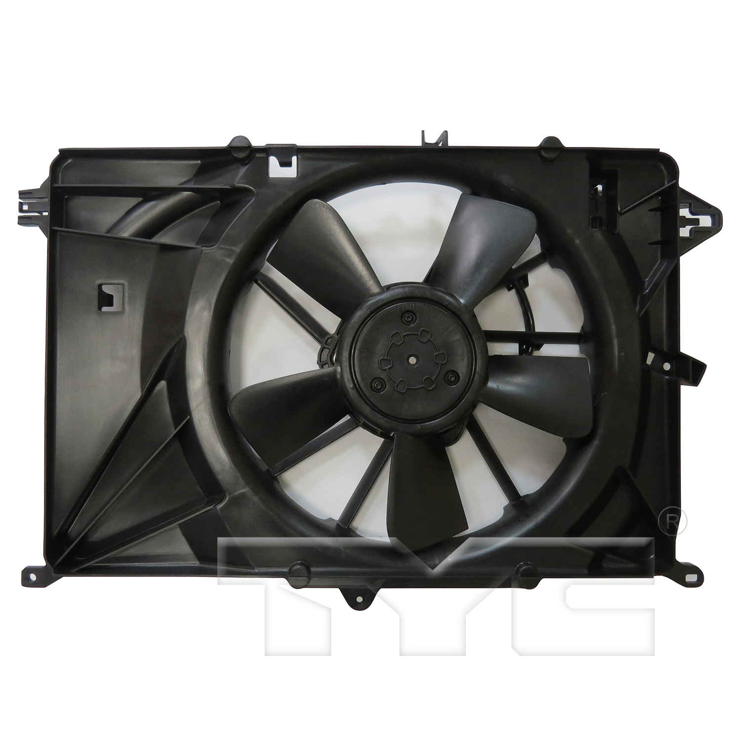Dual Radiator and Condenser Fan Assembly TYC 624520
