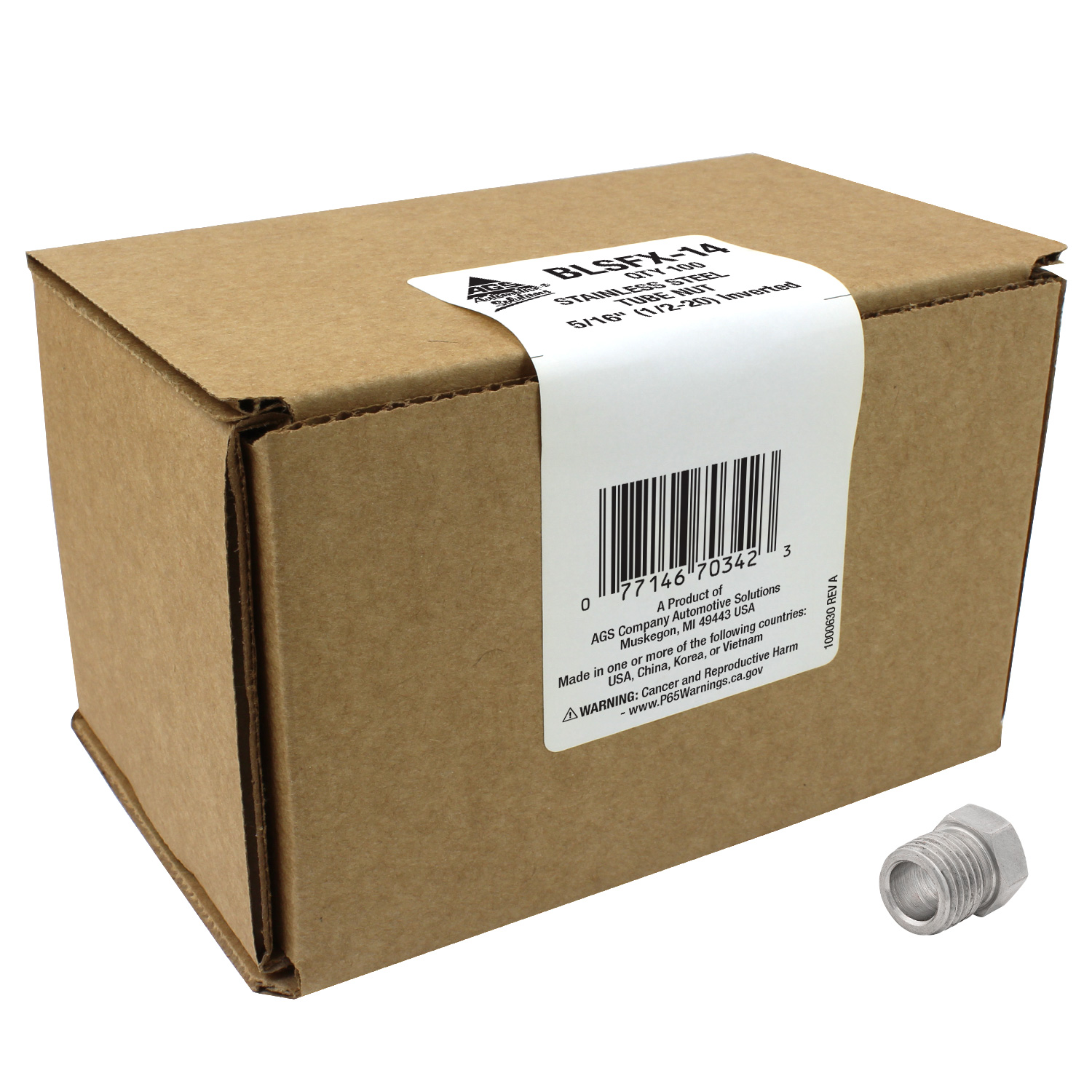 Tube Fitting AGS BLSFX-14