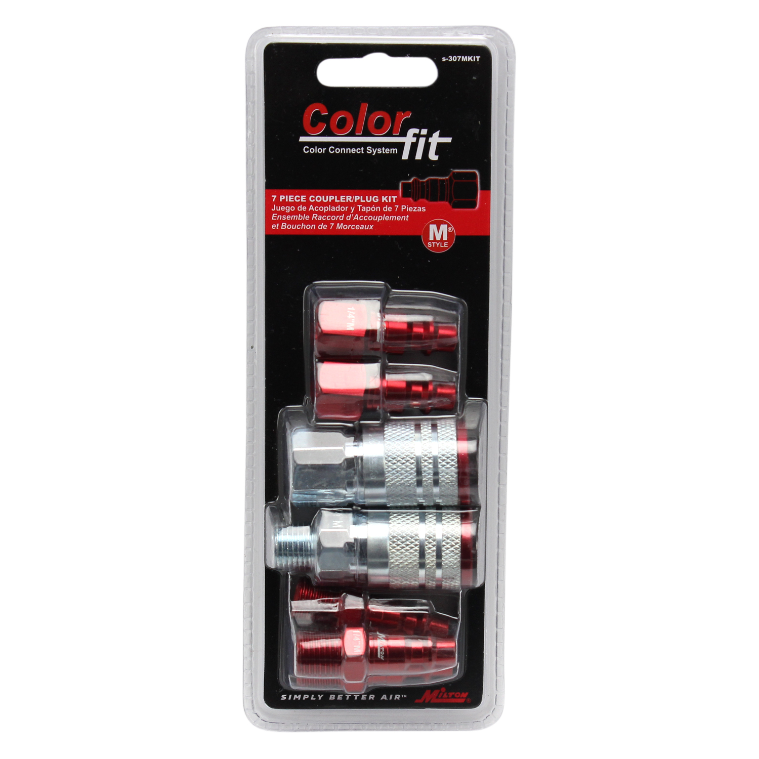 Air Tool Coupler Milton S-307MKIT